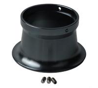 Vergaser Luftfilter Windbecher 55mm für OKO für keihin Aluminiumlegierung Luftfilter Reiniger 55mm Motorrad Sportluftfilter Lufteinlassfilter für Dirt Bike für atv UTV Vergaser (55mm Titanium)