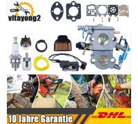Vergaser Luftfilter Zündkerze für Husqvarna 461 460 455 455E 340 345 350 353 359