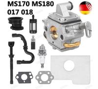 Vergaser Luftfilter Zündkerze für Stihl 017 018 MS170 MS180 Motorsäge