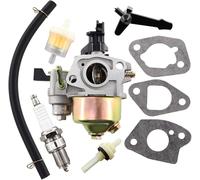 Vergaser mit Dichtung Benzinfilter Zündkerze für Honda GX140 GX160 GX200 168F 5
