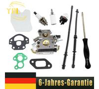 Vergaser mit Luftfilter Zündkerze für Husqvarna 135 140 435E 440E 506450501