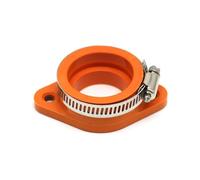 Vergaser Motoren Für MIKUNI Für KOSO PE Adapter Einlass Ansaugrohr Gummi Für PWK21-34 Motocross Lufteinlass Motorrad Vergaser(21-30mm orange)