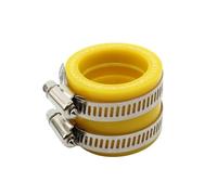 Vergaser Motoren Motorrad Vergaser Für KOSO Für MIKUNI Gummi 33 35 40 45mm Adapter Einlass Ansaugrohr Für OKO Für PWK Hülse Zubehör(35mm yellow)