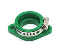 Vergaser Motorrad Für MIKUNI Für KOSO PE Adapter Einlass Ansaugrohr Gummi Für PWK21-34 Motocross Lufteinlass Motorrad Vergaser(32-34mm green)
