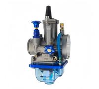 Vergaser Motorrad Kompatibel Mit Yamaha Für TTR230 2005-2023 Für TTR125 Für Banshee Für YFZ350 Für PWK28 Mit Blauer Abdeckung Vergaser Motorrad Power Spray Injektor