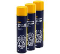 Vergaser Reiniger 3 x 600 ml Mannol 9770 Vergaserreiniger Spray Reinigung Düse