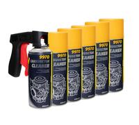 Vergaser Reiniger 6 X 400 ml Vergaserreiniger MANNOL 9970 mit Pistolengriff