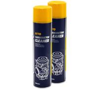 Vergaser Reiniger Mannol 9770 2 x 600 ml Vergaserreiniger Spray Reinigung Düse