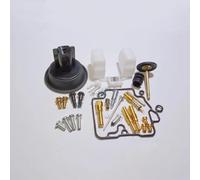 Vergaser-Reparatursatz Kompatibel Mit Piaggio Zip 100/FLY 100 Für Keihin KT CVK20 Mit Beschleunigerpumpe, 4 Mm Gewinde-Hauptdüsen Reparatursatz, Schwimmer