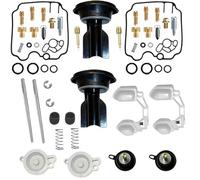 Vergaser Reparatursatz Satz Für DUCATI Für SUPERSPORT 900 SS 1991-1997 | Motorradvergaser-Reparatursatz Für MIKUNI BDST38 Dichtung Schwimmer Membran Vergaserersatz Kit