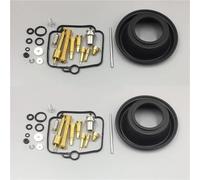 Vergaser Sanierung Motorradvergaser-Reparatursatz Für Mikuni BST33 Vergaser, Zylinderkopfdichtung, Schwimmerkolben, Membran Montage(Satz 3)