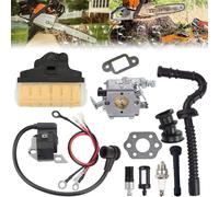 Vergaser Satz Zündspule Zündkerze Für STIHL Walbro MS210 MS230 MS250 021 023 025