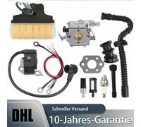 Vergaser Satz Zündspule Zündkerze für STIHL Walbro MS210 MS230 MS250 11231200605
