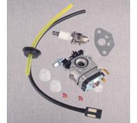 Vergaser Schlauch Zündkerze Satz Fit für AL-KO Modell BC-410 BC-4535 BC-4125