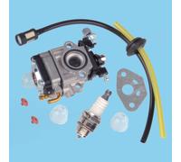 Vergaser Schlauch Zündkerze Satz Fit für AL-KO Modell BC-410 BC-4535 BC-4125 k1