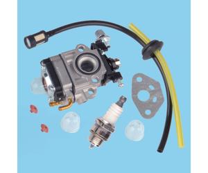 Vergaser Schlauch Zündkerze Satz Fit für AL-KO Modell BC-410 BC-4535 BC-4125 k1