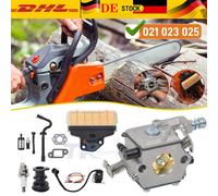 Vergaser Set Zündspule Zündkerze Für STIHL Walbro MS210 MS230 MS250 021 023 025