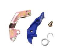 Vergaser-Umbausatz Motorrad-Vergaser, Automatischer Manueller Griff, Choke-Starterschalter, Kompatibel Mit KEIHIN PZ 26/27/30/32 Mm Vergaser-Starterventil-Set(Automatic-Blue)