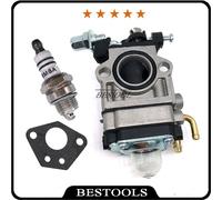 Vergaser Zündkerze für Fuxtec FX-MS152, MS52-2TL, FX-MT 252ER 5in1 Motorsenses