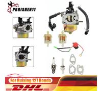 Vergaser Zündkerze für Ruixing 127 Dichtung Generator Rasenmäher LCT 208CC Fräse