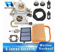 Vergaser Zündkerze für Stihl TS420 TS410 TS410Z TS420Z Trennschleifer C1Q-S118