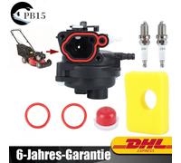Vergaser Zündkerze Kit für Briggs Stratton 300E 450E 500E 550E 575E 600E Motor