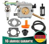 Vergaser Zündkerze Kit für Stihl FS106 FS48 FS52 FS56 FS62 FS66 FS81 FS86 FS88
