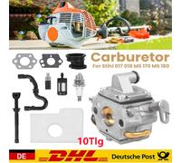 Vergaser Zündkerze Kit für Stihl MS180 MS170 MS 170C MS 180C 017 018 Kettensäge