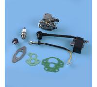 Vergaser Zündspule Zündkerze für Husqvarna 240 240E 235 235E Zama C1T-W33 De