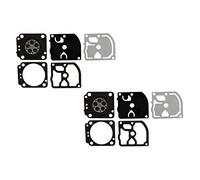 Vergaserdichtungs- und Membran-Set, ersetzt ZAMA GND-87 für ZAMA Vergaser C1M-EL40 Husqvarna B096 Kettensäge (2 Stück)