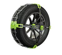 Veriga T-S40 TRACTIVA SPORT Laufflächen Schneeketten Satz (1 Paar= 2 Stück) automatische Spannung & komfortable Montage für PKW & Elektrofahrzeuge