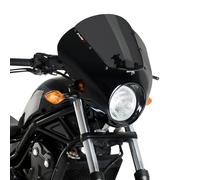 Verkleidungsscheibe für Honda Rebel 500 CMX 17-19 DN 21100F glänzend sw d.get