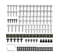 Verkleidungsschrauben-Set Für Suzuki Für GSX650F Für GSX-650F ABS Für GSX-600F Für GSX-750F(Silber)