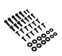 Verkleidungsschrauben Stahl schwarz MBK Ovetto/ Yamaha Neo's