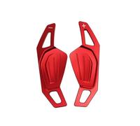 Verlängerung Schaltwippen Kompatibel Mit Skoda Für Enyaq Iv Für Octavia Für Scout Für Rs Vrs A8 Mk4 2021 Auto-Lenkrad-Schaltwippen, Schalthebel-Verlängerung(Red)
