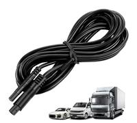 Verlängerungskabel für Rückfahrkamera, 2,5 m, 4-polig, Stecker auf Buchse, Rückfahrkamera, für 12 V, 24 V, LKW, Wohnwagen, Anhänger, Bus, Van