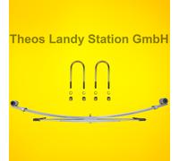 "VERSTÄRKTE" Blattfeder CITROEN C25 + 2 U-Bügel von 1981-94, Wohnmobil Camper