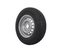 Verstärktes Rad für Anhänger KENDA 185/80 R14C 104/102N 5,5Jx14 H2 5x112 ET30 - Komplettrad 14 Zoll bis 900 kg für Anhaenger, Wohnwagen und Transport