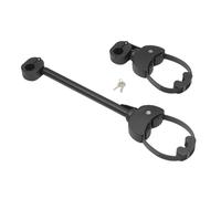 Eufab Strap Rahmenhalter kurz Ø 25+30mm abschließbar für Fahrräder und E-Bikes