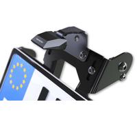 Verstellbarer Kennzeichenhalter für Suzuki SV 650 S / N / SV 1000 S / N 03-08, inkl. Kennzeichenleuchte (E-Geprüft)