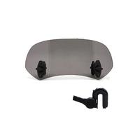 Verstellbarer Windschutzscheiben-Spoiler Zum Anklemmen Für VOGE DS900X DS900 900DS 900 DS DSX DSX900 Windschild Windabweiser Windschutz(Rauch)