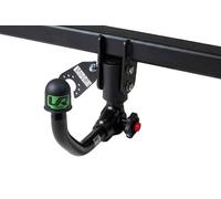 Vertikal Abnehmbare Anhängerkupplung +7 Polig Universal E-Satz für Jeep CHEROKEE
