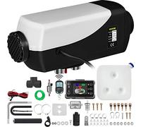 VEVOR 8kW Standheizung, 12V Diesel Lufterhitzer, Air Heizung, LCD Schalter Luft Dieselheizung, mit Schalldämpfer für Auto RV Boote LKW Wohnmobil Bus, Weiß und Schwarz