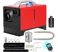 VEVOR 12V Standheizung Diesel, 8KW Diesel Standheizung, Luftheizung Air Diesel, Luft Dieselheizung für Auto RV LKW Wohnmobil Bus mit Fernbedienung (LCD Schalter 1 Luftauslass Rot)