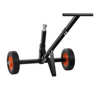 VEVOR Rangierhilfe Anhänger, Anhängerwagen, 272 kg Stützlast, 42 & 56cm einstellbare Höhe, 47,3mm Kupplungskugel, 254 mm Vollgummireifen, zum Bewegen von Wohnmobil-Bootsanhängern