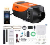 VEVOR Luft Dieselheizung Standheizung 12 V 2 kW, Luftheizung Air Diesel Diesel Standheizung Lufterhitzer, 0,12-0,26 L/Std. Dieselheizung mit LCD-Display & Fernbedienung & Bluetooth-APP