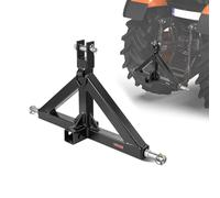 VEVOR 3-Punkt-Anhängerkupplung mit 5,08 cm Empfänger, Dreipunktaufnahme, 1360 kg Kapazität, Traktor-Anhängerkupplungsadapter, kompatibel mit Kubota, Mahindra, John Deere, Massey Ferguson