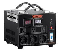 VEVOR 3000W Spannungswandler AC 110V⇋220V Step Up/Down Konverter Transformator