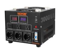 VEVOR 3000W Spannungswandler AC 110V⇋220V Step Up/Down Konverter Transformator