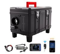 VEVOR 8 kW Dieselheizung 12 V /24 V All in One Diesel-Luftheizung, mit Bluetooth App Steuerung & Fernbedienung& Anzeigebildschirm & CO-Alarm, schnell aufheizende tragbare Dieselheizung für Fahrzeuge
